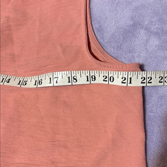 Fred David Apricot Sleeveless Blouse - Picture 6 of 7